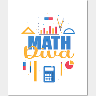 Math Diva Posters and Art